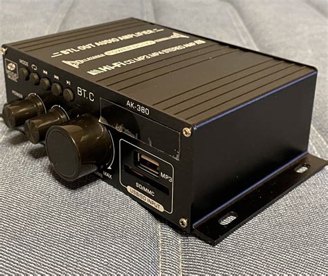 ノブサウンド AK 380 USB SD BT C 海外向けFM オーディオアンプ SPケーブル ゆうパックおてがる版 その他 売買された