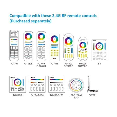 Fut W Wifi Bluetooth G Wireless In Led Controller