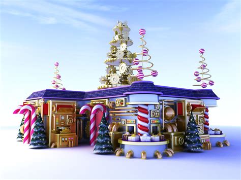 Christmas Grotto design | Merry christmas wallpaper, Xmas decorations ...