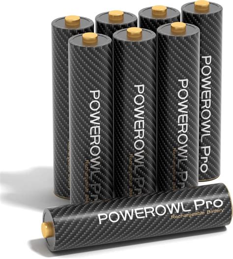 Rechargeable Batteries Aaa Pro Powerowl Count Aaa Batteries Goldtop