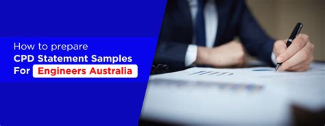 Cpd Statement Sample For Engineers Australia Cdr Writers