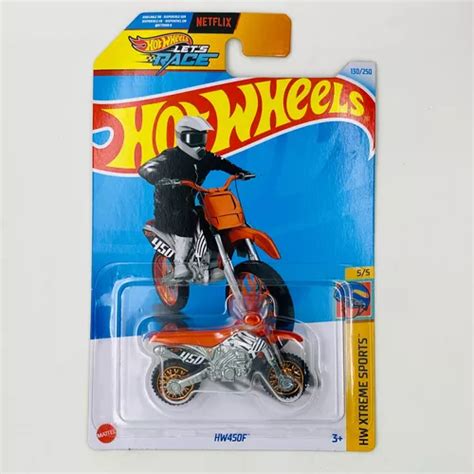 Hot Wheels Moto Hw450f Xtreme Sports 2024 Let S Race Main MercadoLivre