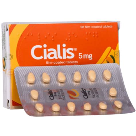 Cialis 5mg 28 Tablets Tadalafil