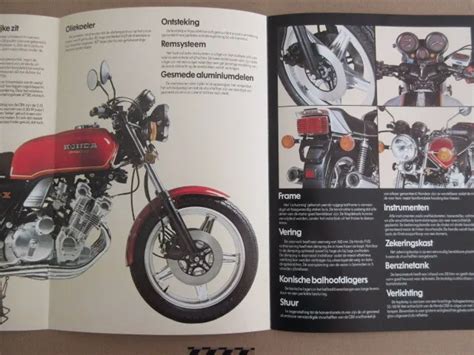 Honda Cbx Prospekt Brochure Eur Picclick De