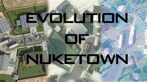 Call Of Duty The Evolution Of NukeTown YouTube