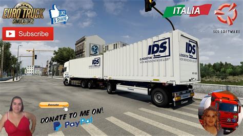 Euro Truck Simulator Delivery To Olbia Sardegna Italy Scania