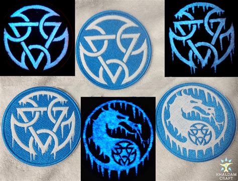 Sub Zero Patch Lin Kuei Clan Mortal Kombat Ninja Clans Etsy