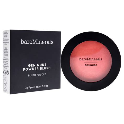 Gen Nude Powder Blush Peachy Keen By BareMinerals For Women 0 21 Oz