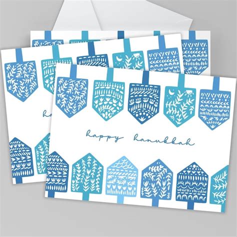 Hanukkah Card - Etsy