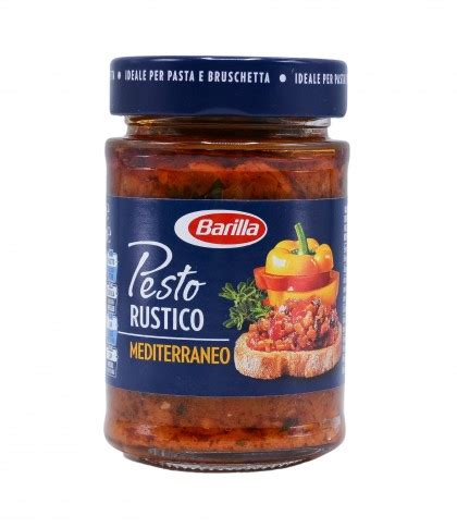 Sos Pesto Rustico Legume Mediteraneene Barilla G Emporio Asselti