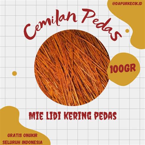 Jual (READY MEDAN) MIE LIDI KERING | Shopee Indonesia