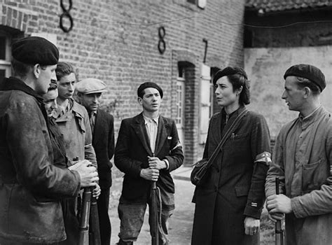 WWII --- French Resistance fighters - the "Maquis" (Boulogne-sur-Mer ...