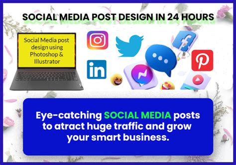 Create Eye Catching Social Media Posts For Your Business By Dewan