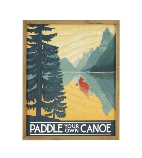 Paddle Your Own Canoe Wall Art Nellies Room