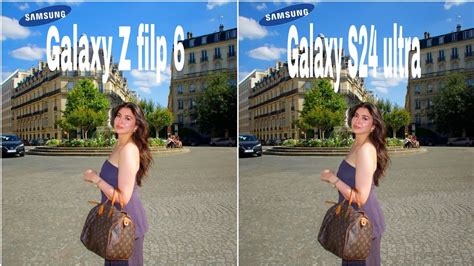 Samsung Galaxy Z Filp 6 VS Samsung Galaxy S24 Ultra Camera Test