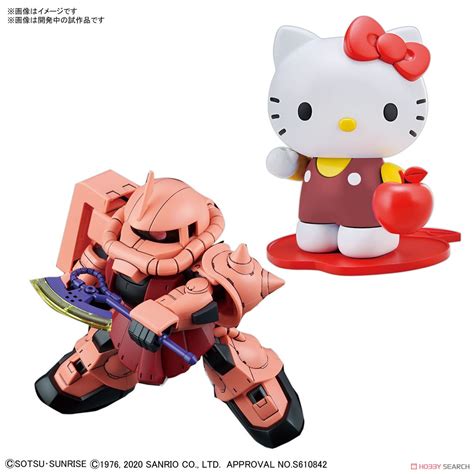 Sd Ex Standard Gundam Cross Silhouette Hello Kitty Zaku Ii