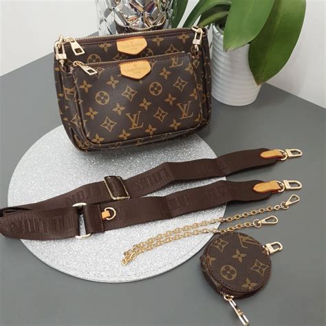 Torebka listonoszka louis vuitton skóra Multi pochette Warszawa Bielany