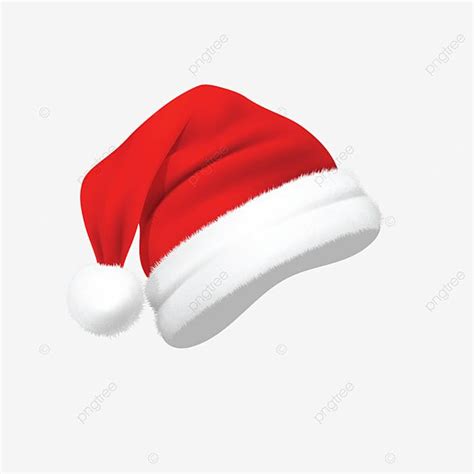 Merry Christmas Santa Hat | Happy New Year Vector and PNG