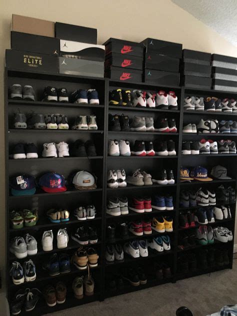 Incredible Shoe Rack Ideas Shoe Room Sneaker Storage Hypebeast Room