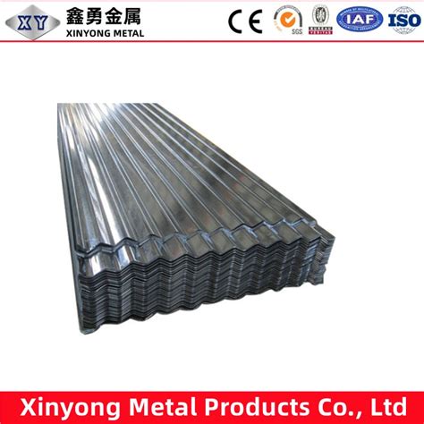 Building Material 14FT Corrugated Metal Roofing Coated Gi Galvanized