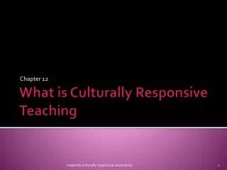 Ppt Culturally Responsive Teaching And The Brain By Zaretta Hammond