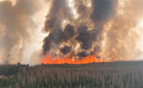 Wildfire Evacuation Order Lifted For Area West Of Edmonton Canada