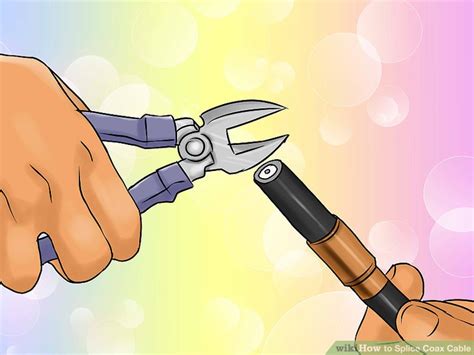 How To Splice Coax Cable 10 Steps With Pictures Wikihow