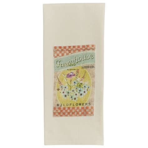 Park Designs Farmhouse Seed Wildflowers Dishtowel Set of 2, 1 Each - Kroger