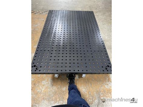 New Siegmund Mobile Lifting Table X X Mm With Mm Bore Holes