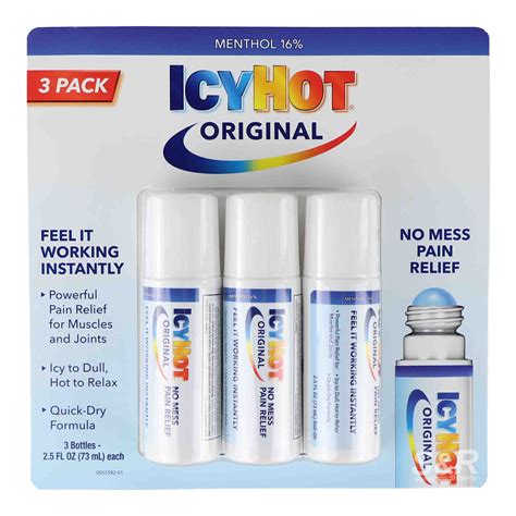Icy Hot Original Pain Relief Ml X Pcs Shopee Philippines