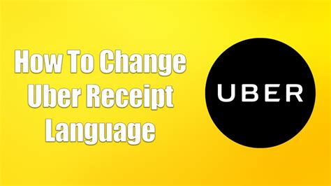 Uber Receipt Language To English