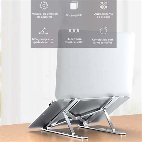 Soporte Para Notebook De Aluminio Ajustable Ligre