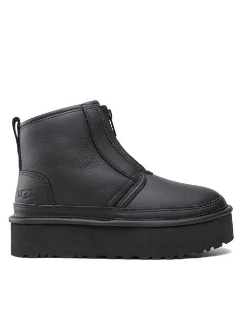 Ugg Апрески W Neumel Platform Zip 1120731 Черен Modivobg