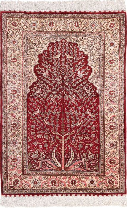 Kayseri Seide Carpet 132 Cm 91 Cm Catawiki