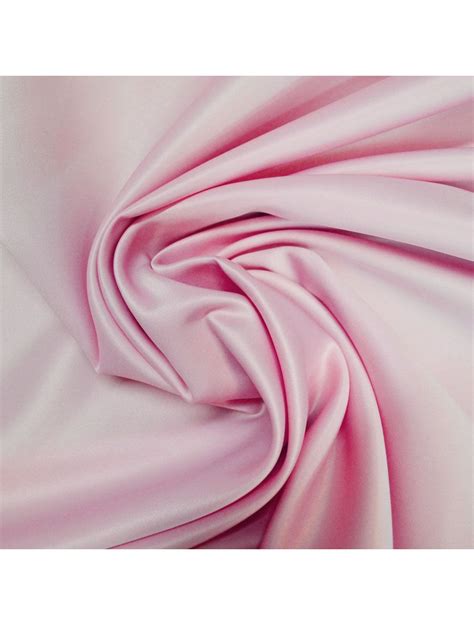 Pale Pink Medium Weight Duchess Satin Fabric Uk Fabric Supplier