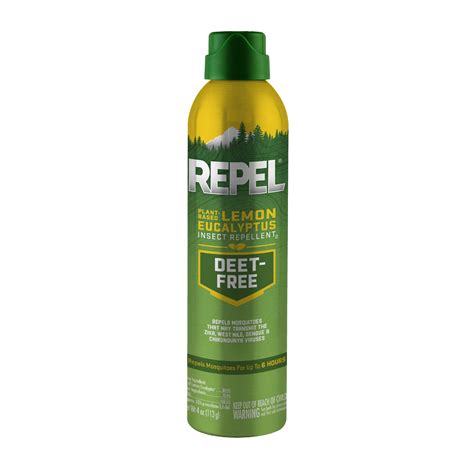Repel Plant-Based Lemon Eucalyptus Insect Repellent 4 Ounces, Repels