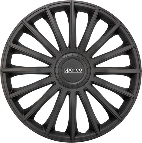 Amazon Fr Sparco Jeu D Enjoliveurs Sparco Lazio Inch Noir Gris