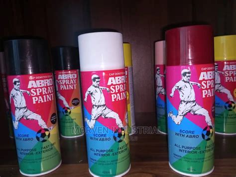 ABRO High Performance Spray Paint In Apapa Building Materials Morven