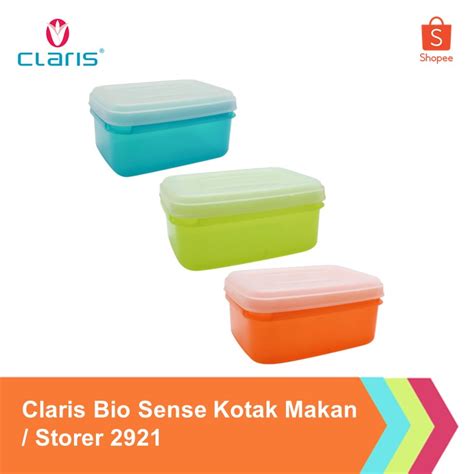 Jual Claris Bio Sense Kotak Makan Storer 2921 700 Ml Shopee Indonesia