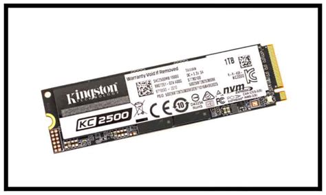 Kingston Kc2500 M 2 Nvme Ssd Review Gaming Gorilla