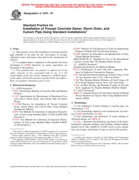 Astm C Standard Practice For Installation Of Precast Concrete