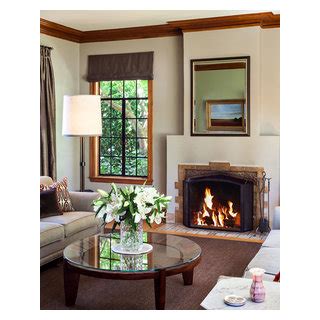 Living Room Fireplace Traditional Living Room Portland By Kuda