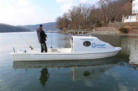 Kajütangelboot Angelschmidt Bootsverleih Edership