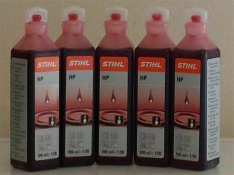 Stihl Genuine Two Stroke Engine Oil Ml One Shot Tubes