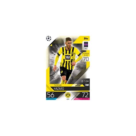 Buy Cards Thorgan Hazard Borussia Dortmund Match Attax 2022 23