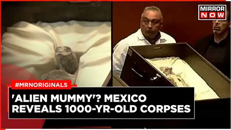 Mexico Scientists Unveil Year Old Corpses Of Alien Mummies