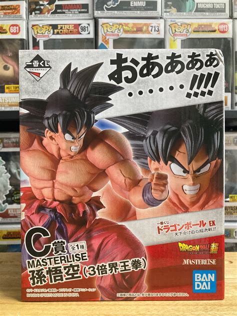 Ichiban Kuji Prize C Dragon Ball Kaioken Goku Figure Hobbies Toys