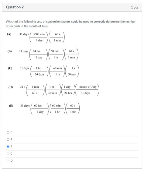 Solved Question 1 1 pts A student must convert a volume of | Chegg.com 