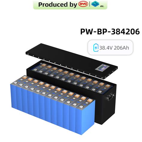 BYD 38 4V 206Ah LFP Lithium Ion LiFePO4 Battery Packs For Vehicle