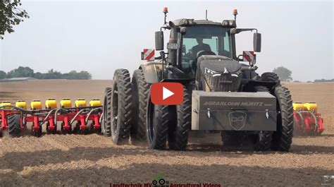 Bodenbearbeitung Mit Einem John Deere R Und Horsch Terrano Gx